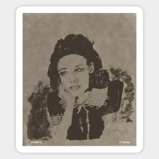 Gene Tierney (Actress) Sticker